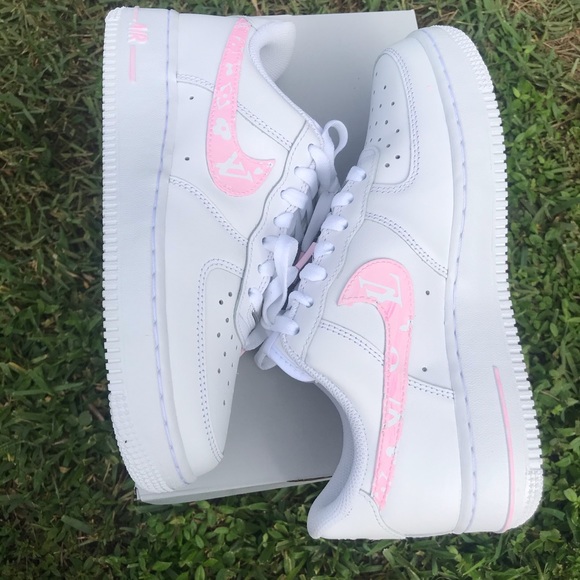 pink lv air force 1